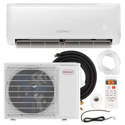 Costway 18,000 BTU Mini Split Air Conditioner AC Unit with Heat Pump & - See Details