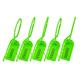 Lzbignun 1000pcs Plastic Security Seals Breakaway Zip Ties Tags Numbered Tamper Seals for Fire Extinguisher Pull-Tite Inspection Tab for Tool Kit (Green)