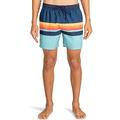 BILLABONG All Day Stripes Layback 16" - Swim Shorts for Men Blu