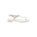 J.Crew Sandals: Ivory Shoes - Women's Size 10