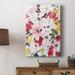 Red Barrel Studio® Spring Bliss I Premium Gallery Wrapped Canvas - Ready To Hang Canvas, Solid Wood in Green/Pink/Red | 27 H x 18 W x 1 D in | Wayfair