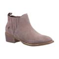 Hush Puppies Womens/Ladies Isobel Suede Ankle Boots (Taupe) - Size UK 4