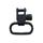 GrovTec GTSW01 Locking Sling Swivel - Black - 1.25&Prime;