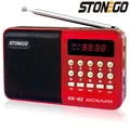 STONEGO-Mini Radio Portable Rechargeable FM USB TF Lecteur MP3 Haut-Parleur Fournitures