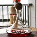 Bouteille d'eau STRberg créative avec boule en bois bouteille de vin rouge verre de cristal sans
