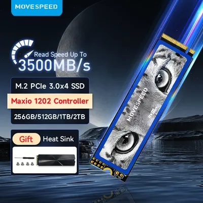 MOVESPEED-Disque dur interne SSD pour ordinateur portable et de bureau 3500 MBumental NVMe M.2