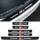 Film de protection de seuil de coffre avant et arrière pour Audi Q3 accessoires de voiture logo