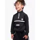 Roarsome Kids' Patch Panda Tracksuit Top, Black