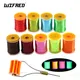 WIFREO 200D UV Highlighted Fly Tying Thread Neon Fly Tying Floss Yarn Fly Tying Thread Salmon Bass