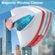 Double Sided Magnet Windows Cleaner Automatic Drainage Wiper Glass Window Cleaner Household Cleaning