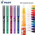 4/6/12 Japan Pilot BX-V5 Gel Pen Hi Tecpoint Straight Liquid Color Ink Cute Stationery 0.5mm