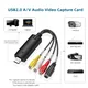 Nku usb 2 0 video aufnahme karte 4 kanal s-video 3rca video tv dvd vhs dvr audio grabber für laptop