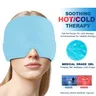 Migräne Linderung Hut Kopfschmerzen Hut Gel heiße kalte Therapie Eis kappe zur Schmerz linderung