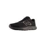 Extra Wide Width Men's New Balance 520V8 Running Shoes by New Balance in All Black (Size 13 EW)