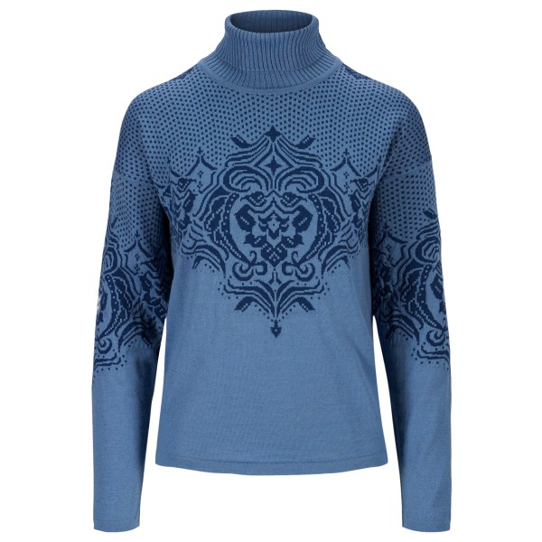 Dale of Norway - Women's Rosendal Sweater - Merinopullover Gr M blau