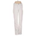 Hudson Jeans Jeans - High Rise Straight Leg Denim: White Bottoms - Women's Size 26 - White Wash