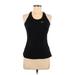 Nike Active Tank Top: Black Activewear - Women's Size Medium
