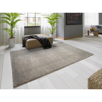 Teppich OCI DIE TEPPICHMARKE "NEW VILLA MELANGE, auch als Läufer", braun (hellbraun), B:160cm H:20mm L:230cm, Polypropylen (PP), Teppiche, dicht maschinell gewebt, strapazierfähig, uni, alle Wohnräume Image