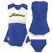 Girls Preschool Royal Los Angeles Rams Two-Piece Cheer Captain Jumper Dress with Bloomers Set