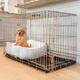 Essentials Plush Collection Cosy & Calming Puppy Crate Bed | The Perfect Dog For Crates Machine Washable Pets, Dogs