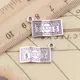 20pcs Charms 100 Dollars Money 10x19mm Antique Silver Color Pendants Making DIY Handmade Jewelry