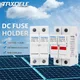 2P Parallel DC Fuse Holders Solar PV 10*38mm DC 1000V Fuse Base Solar Photovoltaic System Protection