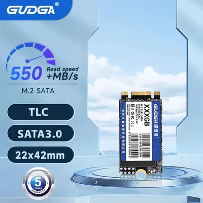 GUDGA SSD 2242 M2 NGFF SATA SSD 1TB 128GB 512GB SSD m2 ssd 2242 drive Interne festplatte hdd