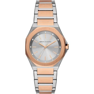 Armani Exchange Damenuhr Edelstahl bicolor Damen Image