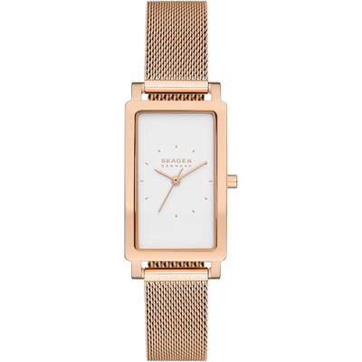 Skagen Damenuhr Edelstahl roségold Damen Image