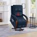 Linen Power Lift Recliner Chair with Vibration and Heating