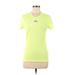 Adidas Active T-Shirt: Yellow Activewear - Women's Size Medium