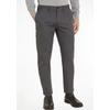 Chinohose TOMMY HILFIGER "Chino Denton 1985 PIMA CO", Herren, Gr. 34, Länge 34, grau (schwarzgrau), Obermaterial: 96% Baumwolle, 4% Elasthan, casual, normal, Hosen