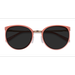 Female s horn Coral Acetate, Metal Prescription sunglasses - Eyebuydirect s Crush