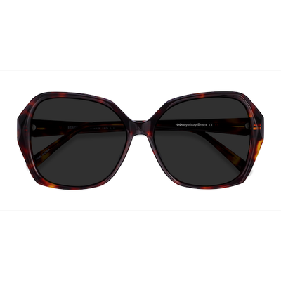 Female s square Tortoise Acetate Prescription sunglasses - Eyebuydirect s Isabella