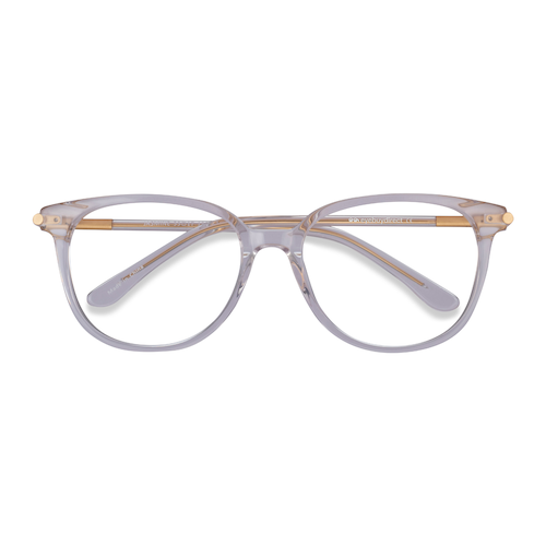 Female s horn Clear Acetate,Metal Prescription eyeglasses - Eyebuydirect s Jasmine