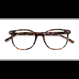 Unisex s oval Brown Gray Tortoise Acetate Prescription eyeglasses - Eyebuydirect s Ray-Ban RB5397 Elliot