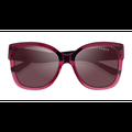 Female s horn Transparent Cherry Acetate Prescription sunglasses - Eyebuydirect s Vogue Eyewear VO5338S