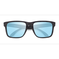Unisex s square Woodgrain Plastic Prescription sunglasses - Eyebuydirect s Oakley Holbrook Xl