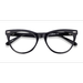 Female s horn Black Acetate Prescription eyeglasses - Eyebuydirect s Anika