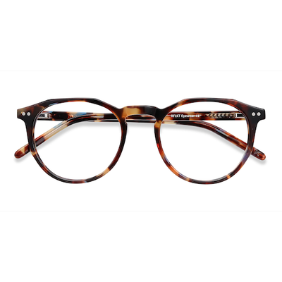 Unisex s geometric Floral Acetate Prescription eyeglasses - Eyebuydirect s Planete