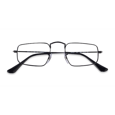 Unisex s rectangle Black Metal Prescription eyeglasses - Eyebuydirect s Ray-Ban RB3957V Julie