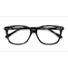Unisex s rectangle Marbled Gray Acetate Prescription eyeglasses - Eyebuydirect s Escape