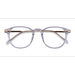 Unisex s square Clear Acetate, Metal Prescription eyeglasses - Eyebuydirect s Giverny