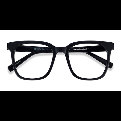 Male s square Black Acetate Prescription eyeglasses - Eyebuydirect s Kenneth