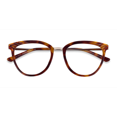 Female s horn Tortoise Acetate,Metal Prescription eyeglasses - Eyebuydirect s Momentous