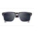 Male s square Dark Ink Fade Plastic Prescription sunglasses - Eyebuydirect s Oakley Holbrook