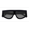 Unisex s geometric Black Acetate Prescription sunglasses - Eyebuydirect s Jagger