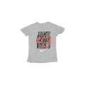 Nike Short Sleeve T-Shirt: Gray Tops - Size 6 Month