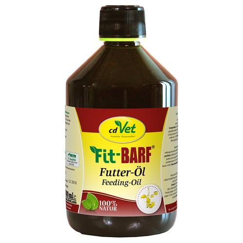 2x 500ml cdVet Fit-BARF Futter-Öl Ergänzungsfuttermittel Katzen / Hunde