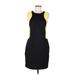 W118 by Walter Baker Casual Dress - Sheath: Black Color Block Dresses - Women's Size Medium